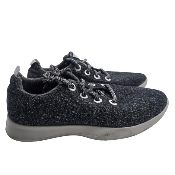 allbirds Shoes - Allbirds Wool Runners Sneakers Women 9 Charcoal Grey Merino Wool Sustainable Eco